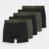 Pier One 5 PACK - Panties - Black/khaki -Pier One Mode Verkäufe 00955010cec94d048deaec05ec199c27 1