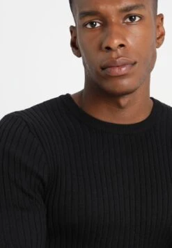 Pier One Strickpullover - Black -Pier One Mode Verkäufe 046daf91af9e438e9ff2dcf7c07d6ba1