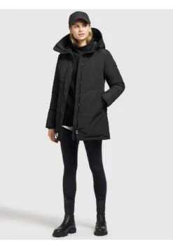 Khujo KANDA - Wintermantel - Schwarz -Pier One Mode Verkäufe 050cf8cb8f45498f81e7416c751faa64