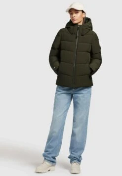 Khujo FAMES - Winterjacke - Dunkelgrün -Pier One Mode Verkäufe 0538a4bb088f4a26b486a5b7bc0de474