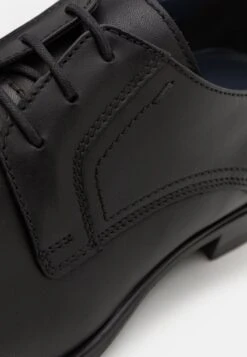 Pier One LEATHER - Schnürer - Black -Pier One Mode Verkäufe 05811a4bfe5243e3bee15ff78978f3c0