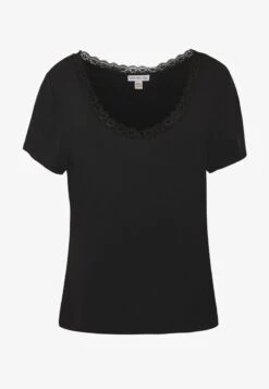 T-Shirt Basic - Black -Pier One Mode Verkäufe 0753edf45b264950aa9934ea8221d5ec