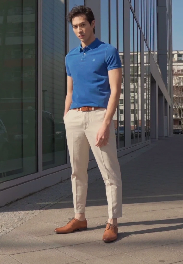 Pier One LEATHER - Business-Schnürer - Cognac 4 Pier One LEATHER - Business-Schnürer - Cognac – Bild 2