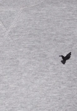 Pier One Sweatshirt - Black/mottled Grey -Pier One Mode Verkäufe 172220c3772a4b1bbb82e346e122e274