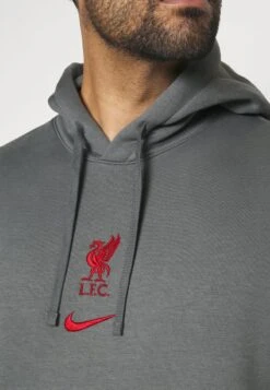 Nike Performance LIVERPOOL FC CLUB HOODIE - Sweatshirt - Smoke Grey/tough Red -Pier One Mode Verkäufe 18d60969096247ceb51a3270b0d746f9
