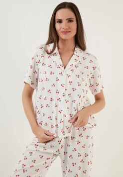 LELA REGULAR FIT SET - Nachtwäsche Hose - White 13 LELA REGULAR FIT SET - Nachtwäsche Hose - White -Pier One Mode Verkäufe 32421b118ddd49f9b1b61c854b22863c