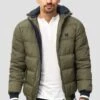 Indicode Jeans REGULAR FIT - Winterjacke - Dark Green -Pier One Mode Verkäufe 35f267c90f0645169c728375bd939bbd