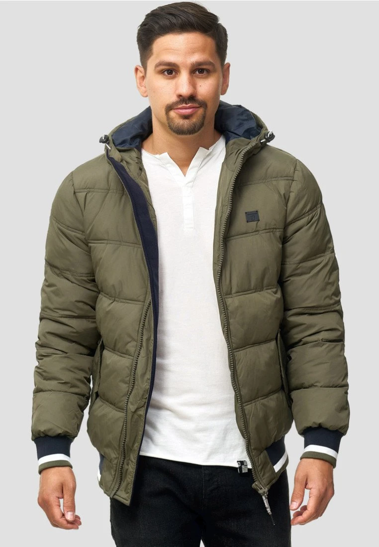 Indicode Jeans REGULAR FIT - Winterjacke - Dark Green 3 Indicode Jeans REGULAR FIT - Winterjacke - Dark Green