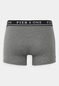 Pier One 5 PACK - Panties - Black/mottled Dark Grey -Pier One Mode Verkäufe 363afa71a2ae4dc49a0189dd440f8a5f