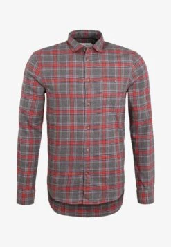 Pier One Hemd - Grey/coral -Pier One Mode Verkäufe 3c54537d480e44568ceab76ddefde4e0