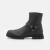YOURTURN UNISEX - Stiefelette - Black -Pier One Mode Verkäufe 4164f25ed90642a59b6c2fb74a5652dc