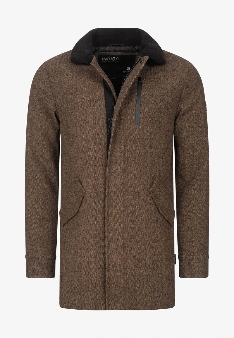 Indicode Jeans FALMO - Kurzmantel - Mini Herringbone Black 8 Indicode Jeans FALMO - Kurzmantel - Mini Herringbone Black – Bild 6