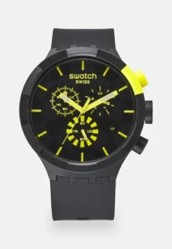 Swatch RACING PLEASURE - Chronograph - Black/yellow 12 Swatch RACING PLEASURE - Chronograph - Black/yellow -Pier One Mode Verkäufe 44c561a4591944399d217a24041af52f 1