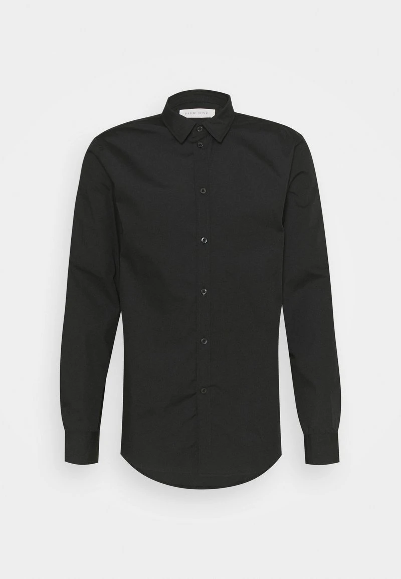 Pier One 2 PACK - Businesshemd - White/black 3 Pier One 2 PACK - Businesshemd - White/black – Bild 2