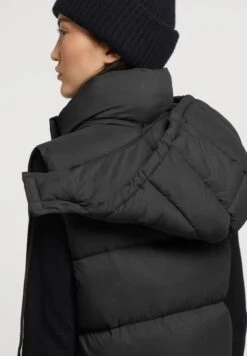 Khujo EDEN MATT - Weste - Schwarz -Pier One Mode Verkäufe 564ec85d83514245b8760d043d6c6cfd