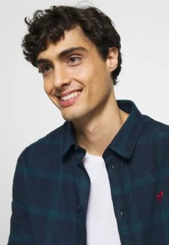 Pier One Hemd - Dark Blue/teal 12 Pier One Hemd - Dark Blue/teal -Pier One Mode Verkäufe 60ff006a248a4e558dbde6647cd82b01