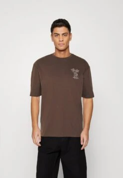 YOURTURN UNISEX - T-Shirt Print - Brown