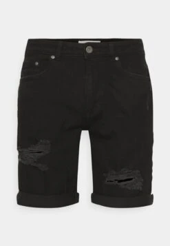 Pier One Jeans Shorts - Black -Pier One Mode Verkäufe 6a5f776f052149fab21c0f7a06b3f55c 1
