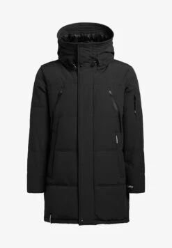 Khujo CLOYD - Wintermantel - Schwarz -Pier One Mode Verkäufe 73a746d9ebdc44e6ae1c8aa637657f27