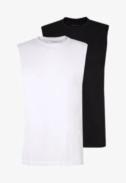 Pier One 2 PACK - Top - White/black 11 Pier One 2 PACK - Top - White/black -Pier One Mode Verkäufe 746ca57ae5d64a839e14f2b3a322ccb3