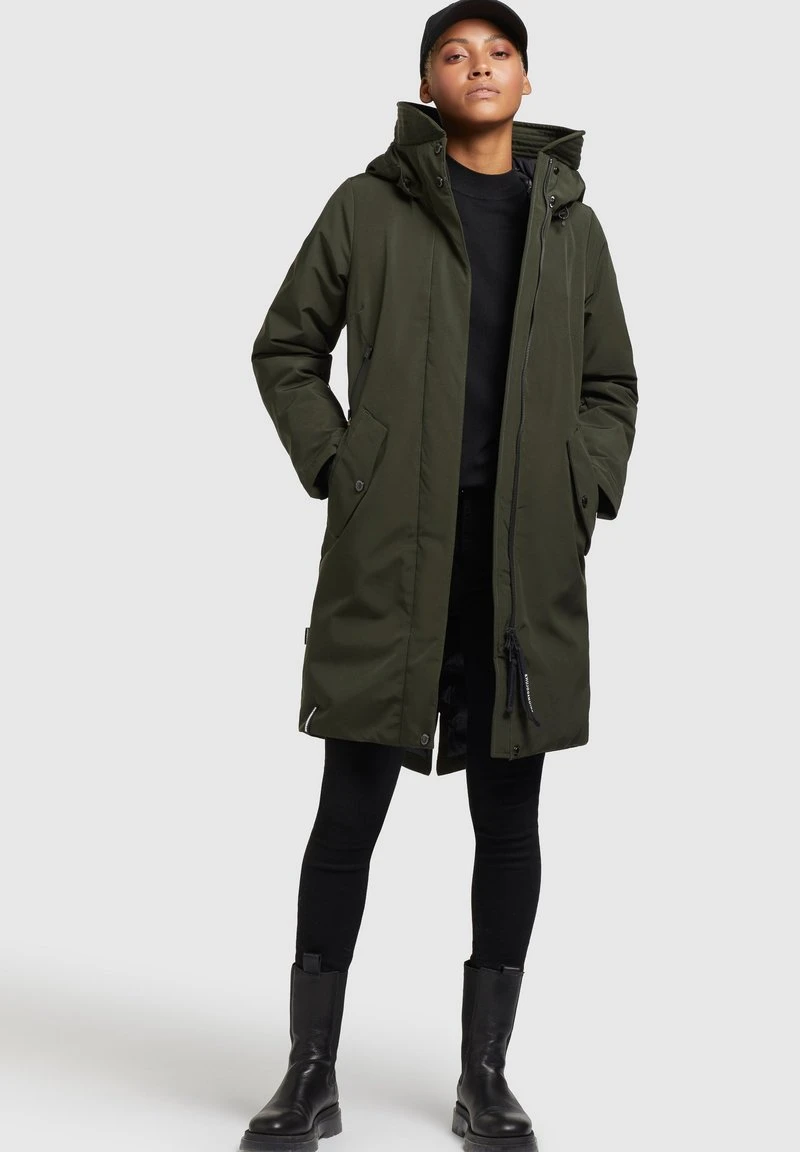 Khujo CHARLYN - Wintermantel - Dunkelgrün 4 Khujo CHARLYN - Wintermantel - Dunkelgrün – Bild 2
