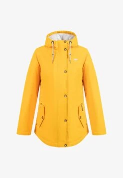 Schmuddelwedda MIT MAGIC PRINT SKYLAH - Regenjacke / Wasserabweisende Jacke - Sonnengelb -Pier One Mode Verkäufe 76cf65a1cfd84407b6352c0f7e088b13