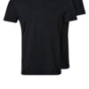 Pier One 2 PACK - T-Shirt Basic - Black -Pier One Mode Verkäufe 780252fa691540f5a0c48cf89f3c30f2