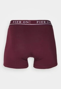 Pier One 5 PACK - Panties - Bordeaux/mottled Grey -Pier One Mode Verkäufe 7da8844dcdf84f679d2ae215c1b81ed3