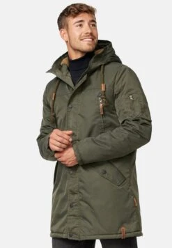 Indicode Jeans BARDSLEY - Wintermantel - Forest -Pier One Mode Verkäufe 8025b6bab5b643808a4f9691a77ace74