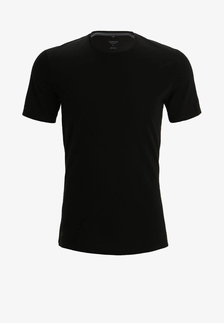 Icebreaker MERINO ANATOMICA SS CREWE - Unterhemd/-shirt - Black/monsoon 8 Icebreaker MERINO ANATOMICA SS CREWE - Unterhemd/-shirt - Black/monsoon – Bild 6