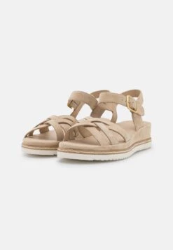 Anna Field LEATHER - Keilsandalette - Beige -Pier One Mode Verkäufe 8297b92a5b25491a8d627a8800e3ab2b