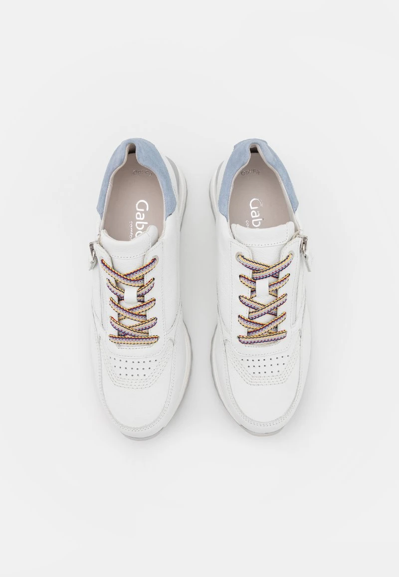 Gabor Comfort Sneaker Low - Weiss/lagun 8 Gabor Comfort Sneaker Low - Weiss/lagun – Bild 6