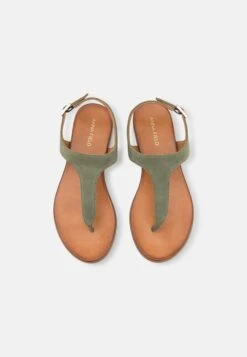 Anna Field LEATHER - Riemensandalette - Khaki -Pier One Mode Verkäufe 84e1dfa7575f4df2abab6adb31620fa0