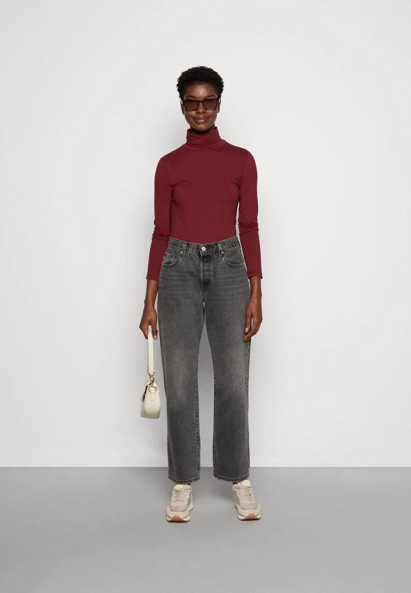 Anna Field Langarmshirt - Dark Red 4 Anna Field Langarmshirt - Dark Red – Bild 2