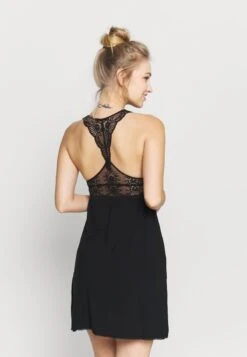 Anna Field ANNA VISCOSE DRESS - Nachthemd - Black 10 Anna Field ANNA VISCOSE DRESS - Nachthemd - Black -Pier One Mode Verkäufe 898b079ecbb9451081364c0f02951668