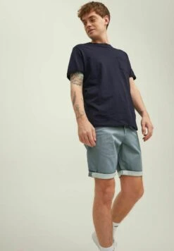 Jack & Jones PRINT - Shorts - Slate Gray -Pier One Mode Verkäufe 8a261a7f833842d289b00fdc2be858d3