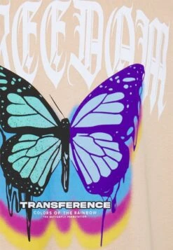 YOURTURN UNISEX - T-Shirt Print - Tan -Pier One Mode Verkäufe 8d497b52e0b54150a15870bfd93a2a5a