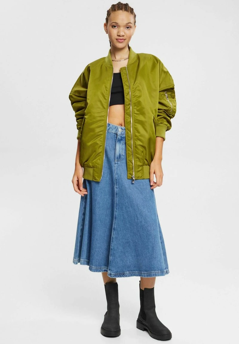 Edc By Esprit BOMBERJACKET - Bomberjacke - Olive 4 Edc By Esprit BOMBERJACKET - Bomberjacke - Olive – Bild 2
