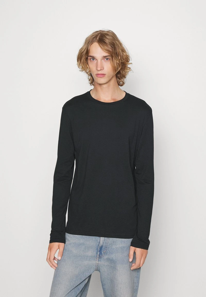 Pier One 5 PACK - Langarmshirt - White/dark Blue/black 4 Pier One 5 PACK - Langarmshirt - White/dark Blue/black – Bild 2