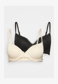 Anna Field 2 PACK - Bügel BH - Black/nude -Pier One Mode Verkäufe 97bb8f7935da4afcac449d863b6a9732