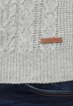 Pier One Strickpullover - Mottled Grey -Pier One Mode Verkäufe 98e400a2e6784522b8ea9f8eb6bf3691