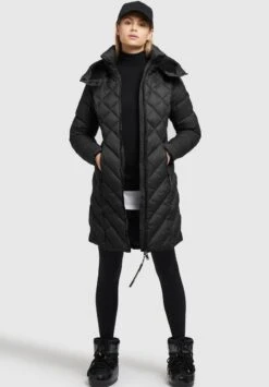 Khujo ANETH - Wintermantel - Schwarz -Pier One Mode Verkäufe a12e8a4c0edc4722bc140ab3baf88763