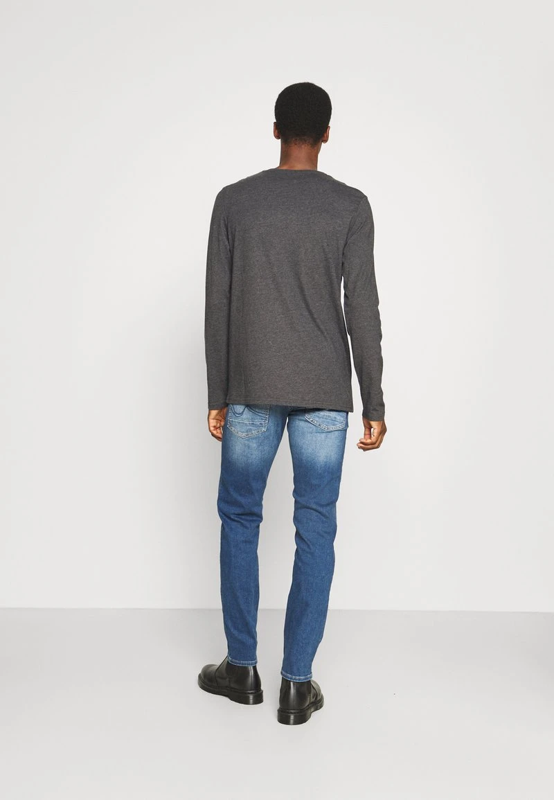 Pier One 2 PACK - Langarmshirt - Dark Grey/black 5 Pier One 2 PACK - Langarmshirt - Dark Grey/black – Bild 3