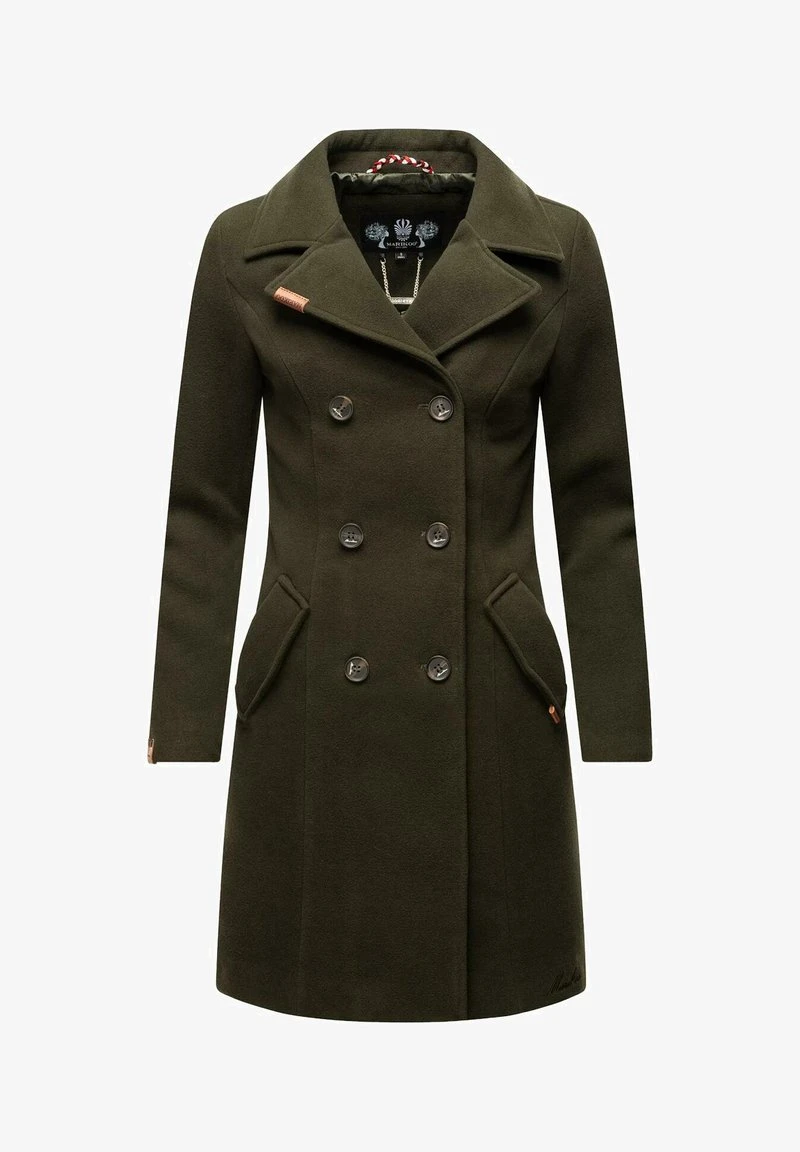 Marikoo NANAKOO - Klassischer Mantel - Black 8 Marikoo NANAKOO - Klassischer Mantel - Black – Bild 6