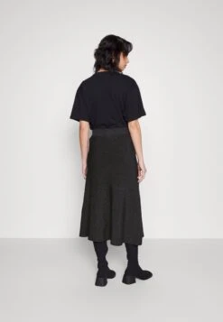 FLARE GABRIEL SHINE MIDI SKIRT - A-Linien-Rock - Deep Coal -Pier One Mode Verkäufe ab817c123ad64037868e288329d1c369