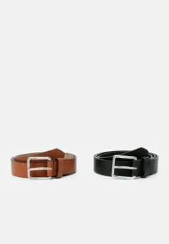 Pier One 2 PACK UNISEX - Gürtel - Black/cognac 13 Pier One 2 PACK UNISEX - Gürtel - Black/cognac -Pier One Mode Verkäufe abeb01e9f66341298bd4d0757b9b6d0e