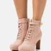 Schnürstiefelette - Light Pink -Pier One Mode Verkäufe ae24a3aa17a14e2b8b3a060160935e11
