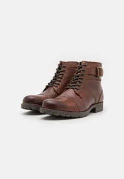 Pier One LEATHER - Schnürstiefelette - Brown -Pier One Mode Verkäufe afc6eec3c79f436f81b161253ab54747