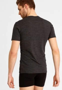 Icebreaker MERINO ANATOMICA SS CREWE - Unterhemd/-shirt - Jet Heather/black 10 Icebreaker MERINO ANATOMICA SS CREWE - Unterhemd/-shirt - Jet Heather/black -Pier One Mode Verkäufe b3f7c592c7164338a179e671a1470097