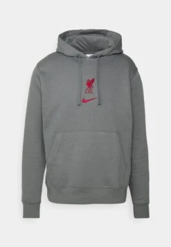 Nike Performance LIVERPOOL FC CLUB HOODIE - Sweatshirt - Smoke Grey/tough Red -Pier One Mode Verkäufe b49f30b9d3064a0aa50fc109a5663008